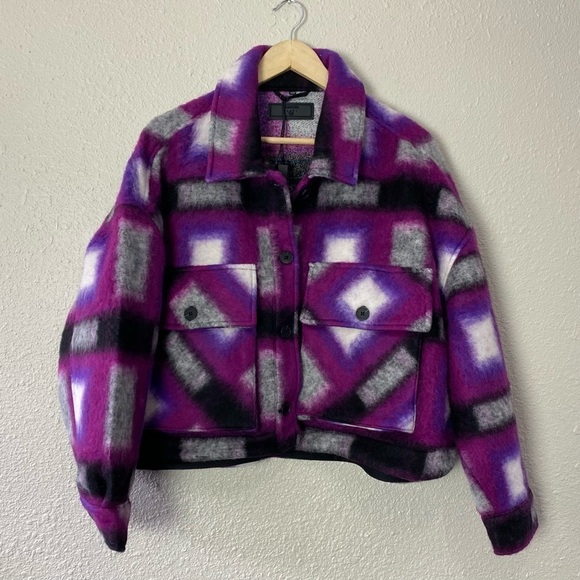 Blank NYC Luck Finder Shacket